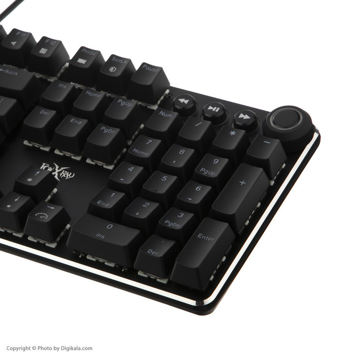 کیبورد مخصوص بازی فاکس ری مدل FXR-HKM-61