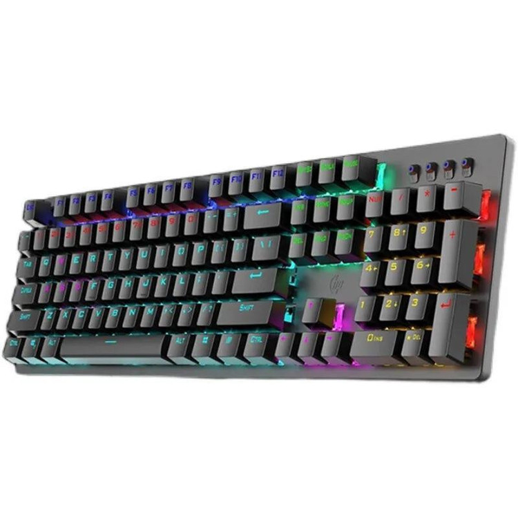 کیبورد مخصوص بازی مکانیکی اچپی مدل GK100F