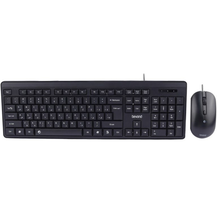 کیبورد و ماوس با سیم بیاند مدل BEYOND BMK-3456