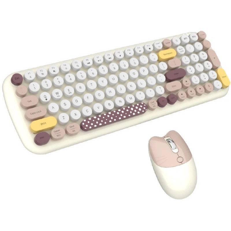 کیبورد و ماوس گیزر مدل Candy Pro