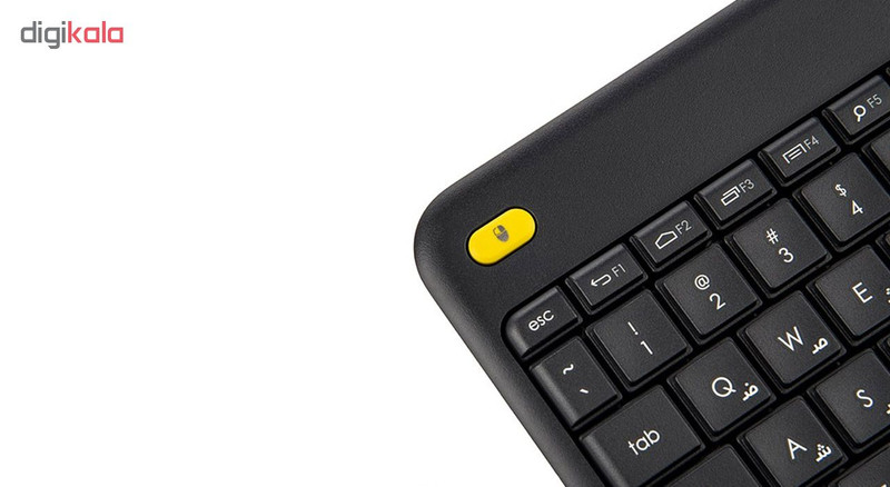 کیبورد بی سیم لاجیتک مدل K400 Plus با حروف فارسی
