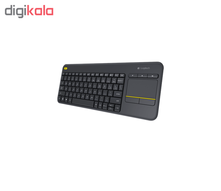 کیبورد بی سیم لاجیتک مدل K400 Plus با حروف فارسی
