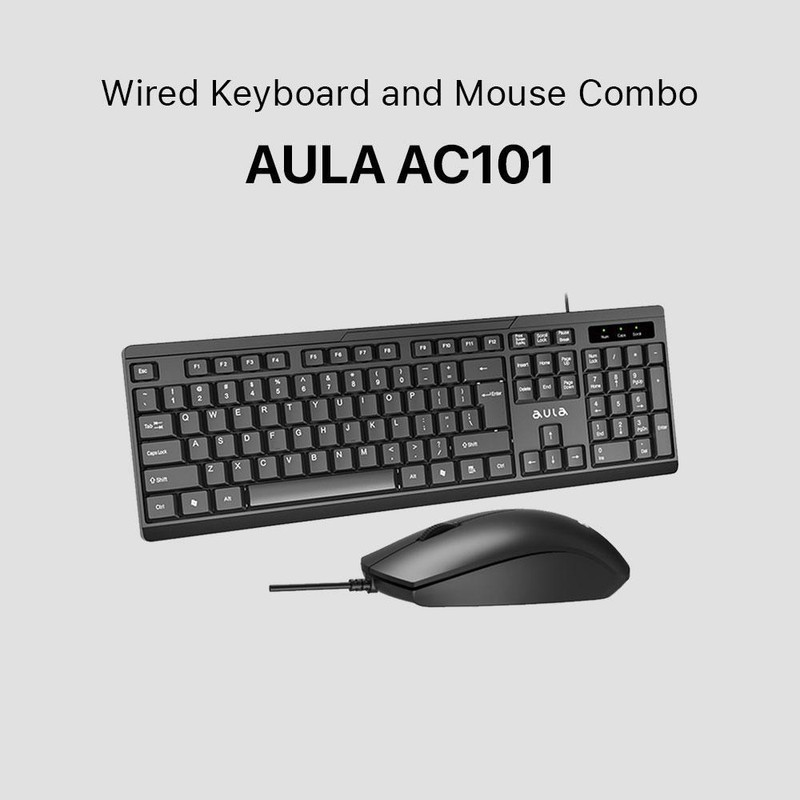 کیبورد و ماوس آئولا مدل ac101