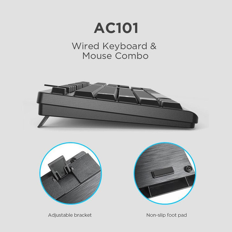 کیبورد و ماوس آئولا مدل ac101