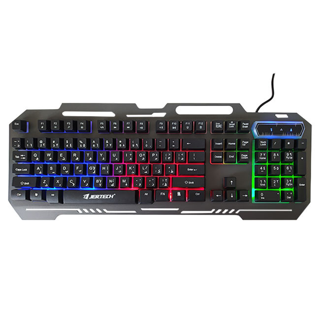 کیبورد مخصوص بازی جرتک مدل LIGHTNG K910