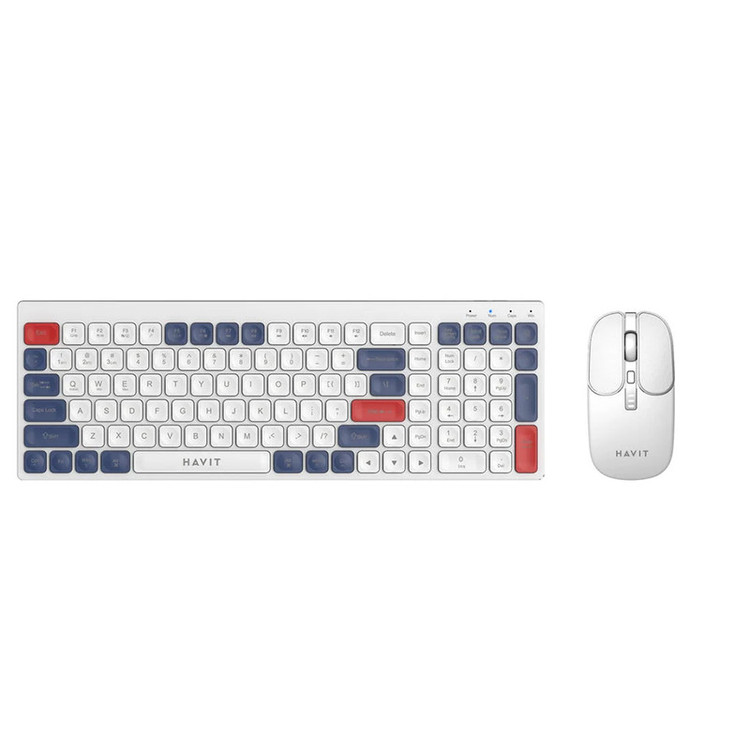 کیبورد و ماوس بی سیم هویت مدل KB830WB