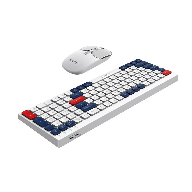 کیبورد و ماوس بی سیم هویت مدل KB830WB