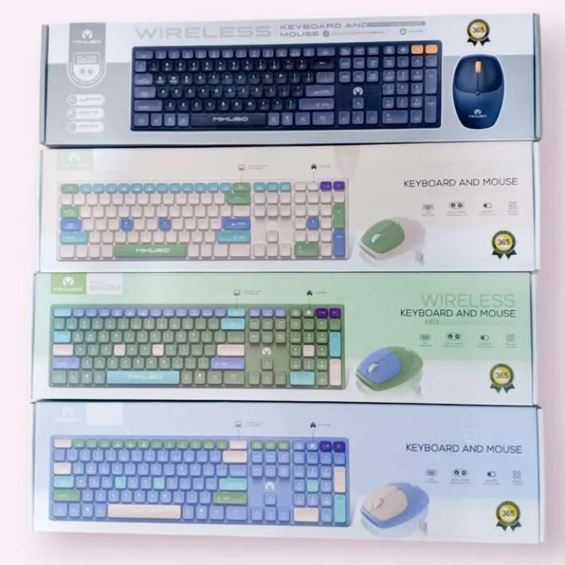 کیبورد و موس بی سیم میکاسو مدل KB-C023