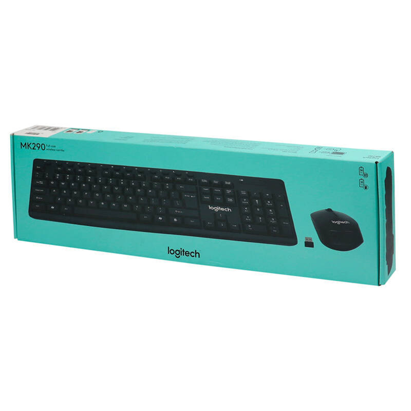 کیبورد و ماوس بی سیم مدل LOG-MK290