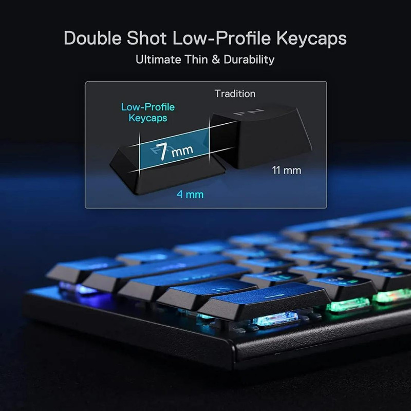 کیبورد مخصوص بازی ردراگون مدل K614 ANIVIA RGB