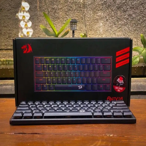 کیبورد مخصوص بازی ردراگون مدل K614 ANIVIA RGB
