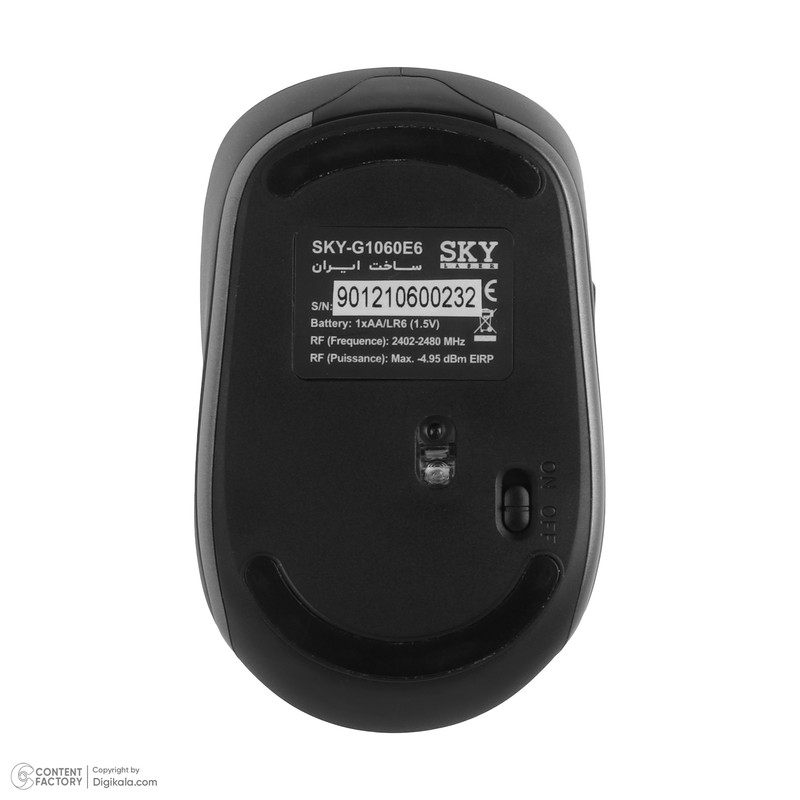 کیبورد و ماوس بیسیم اسکای لیزر مدل KG9012+G1060E6