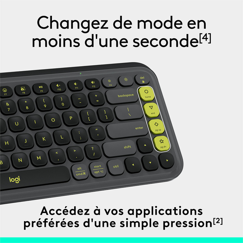 کیبورد بی سیم لاجیتک مدل POP Icon Keys