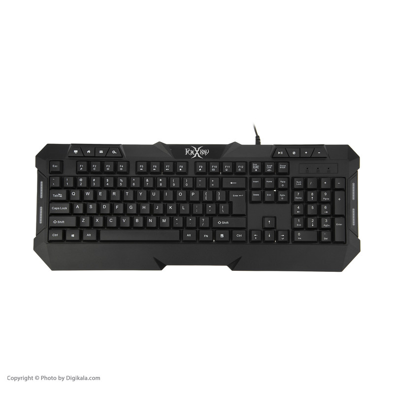 کیبورد مخصوص بازی فاکس ری مدل FXR-BKL-63