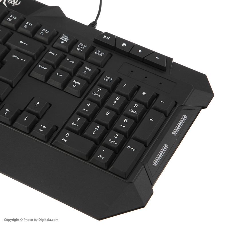 کیبورد مخصوص بازی فاکس ری مدل FXR-BKL-63