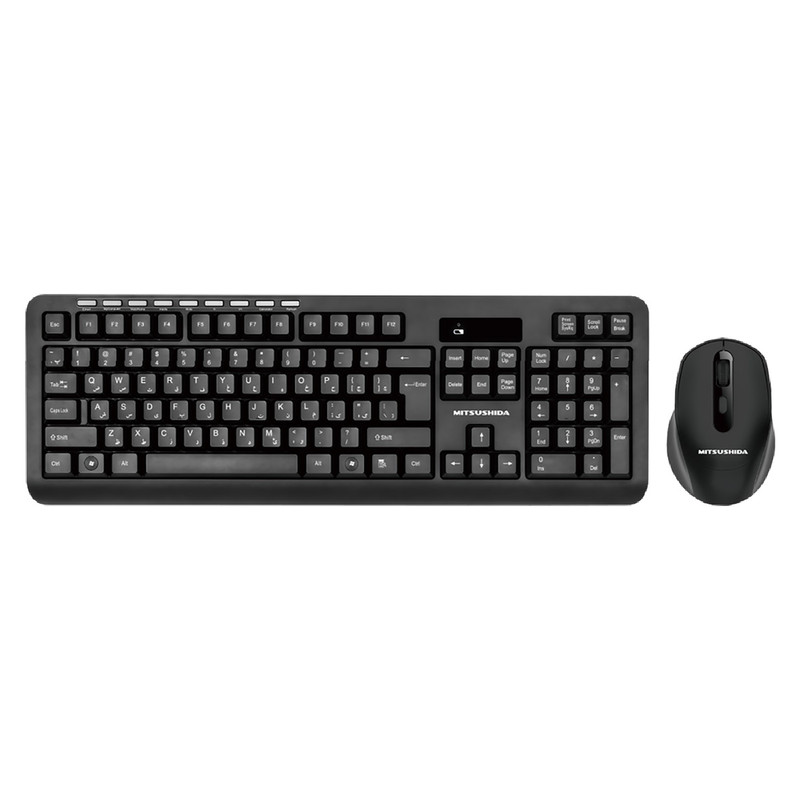 کیبورد و ماوس بیسیم میتسوشیدا مدل KC-6800