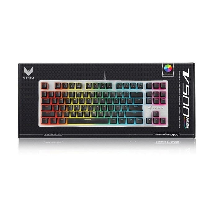 کیبورد مخصوص بازی رپو مدل V500 RGB