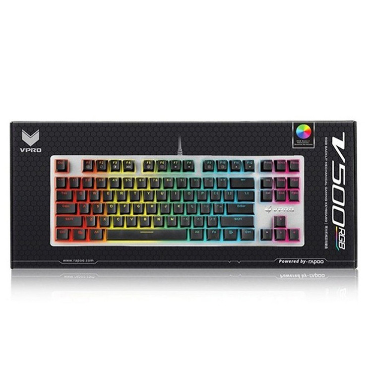 کیبورد مخصوص بازی رپو مدل V500 RGB