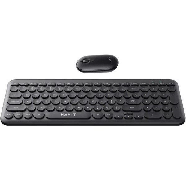 کیبورد و ماوس بی سیم هویت مدل KB-254GCM