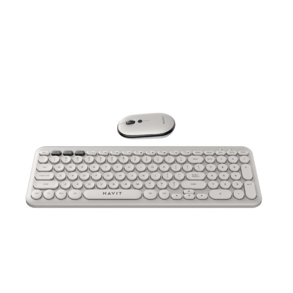 کیبورد و ماوس بی سیم هویت مدل KB-254GCM