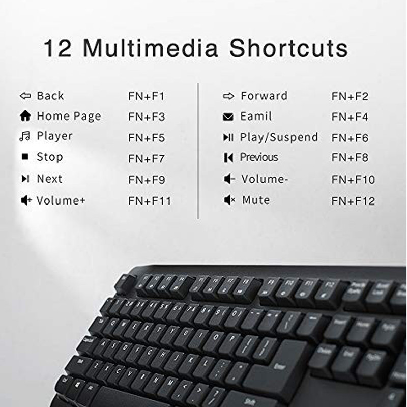 کیبورد و ماوس بی سیم رپو مدل X1800PRO