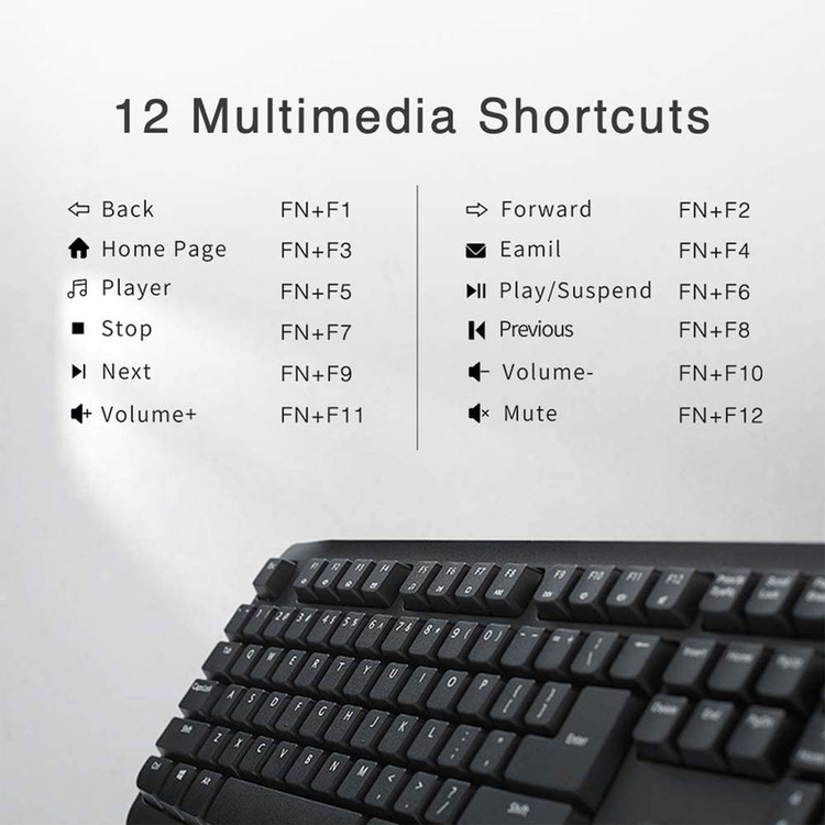 کیبورد و ماوس بی سیم رپو مدل X1800PRO