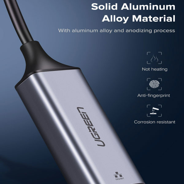 مبدل USB-C به Ethernet یوگرین مدل CM199-50737