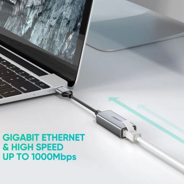 مبدل USB-C به Ethernet یوگرین مدل CM199-50737