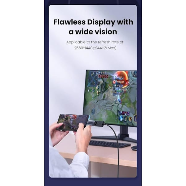 مبدل USB-C به Mini Display Port یوگرین مدل US321 کد 70451