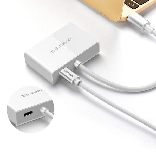 مبدل USB -C به VGA/HDMI یوگرین مدل 30843-MM123