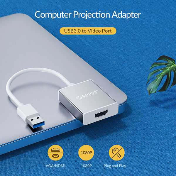 مبدل USB 3.0 به HDMI اوریکو مدل UTH