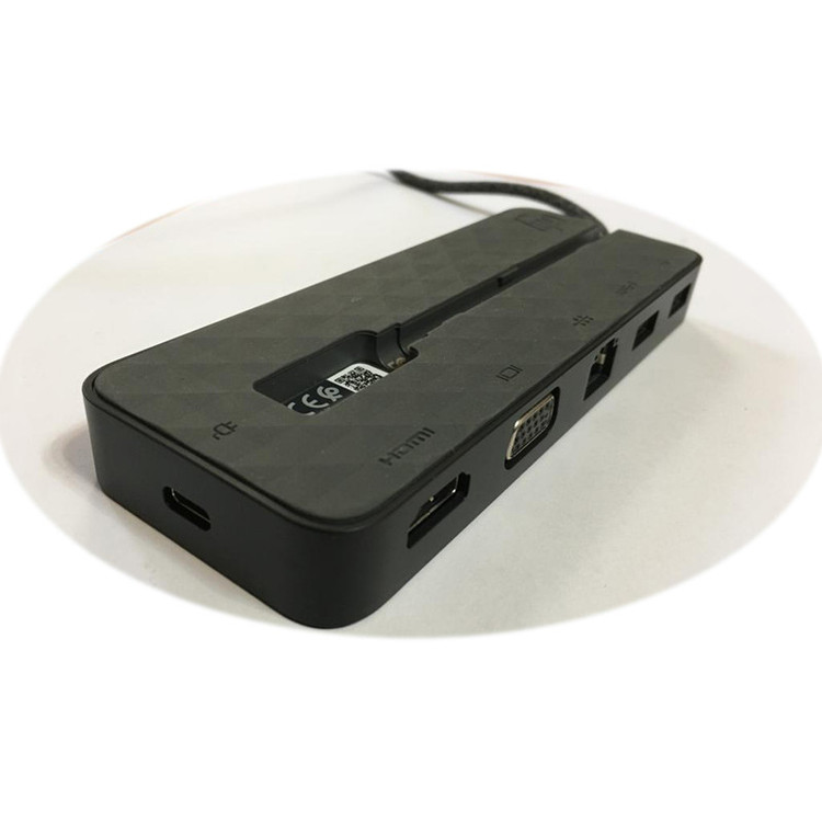 مبدل USB-C به HDMI / VGA / LAN / USB-C / USB-A اچ پی مدل Travel Dock