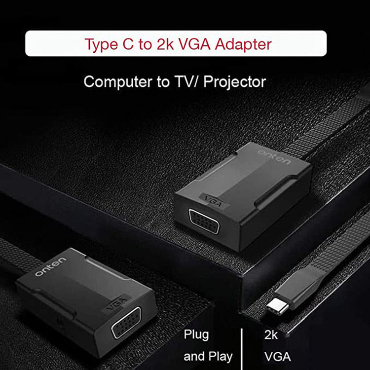 مبدل USB-C به VGA اونتن مدل 9588