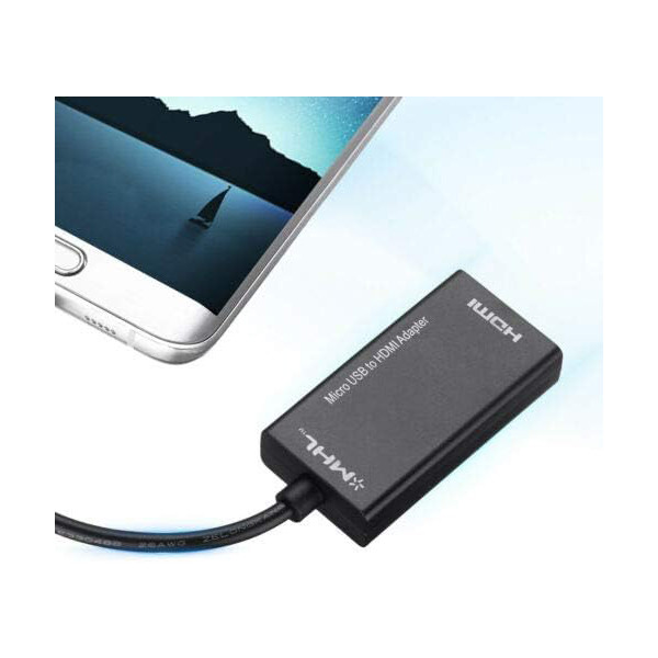 مبدل micro USB به HDMI ام اچ ال مدل B07DHMV4CR