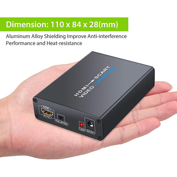مبدل HDMI به SCART مدل XUNVC393
