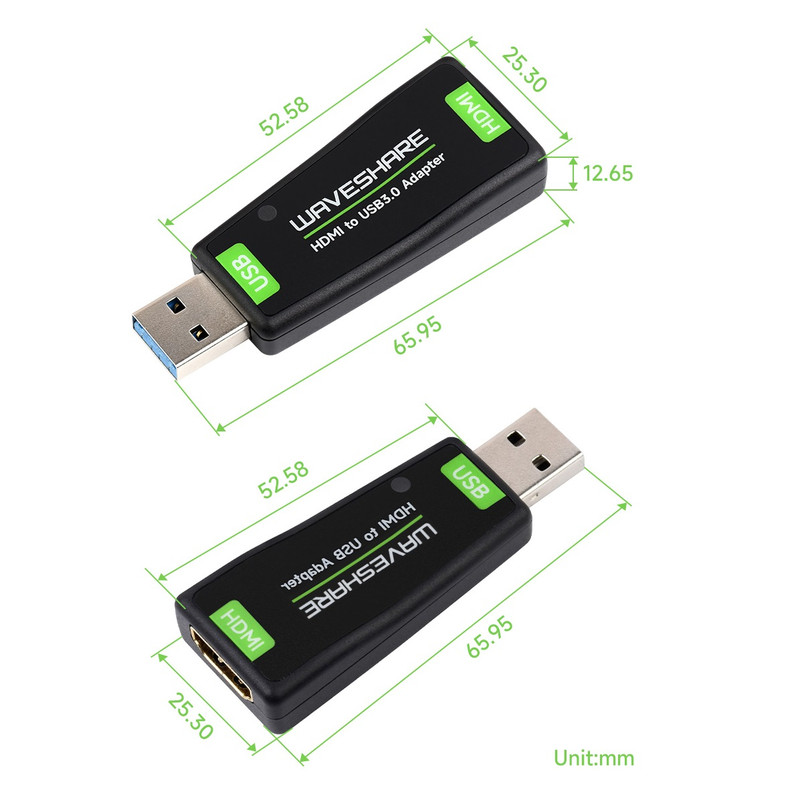 مبدل USB3.0 به HDMI ویوشیر مدل HDUS