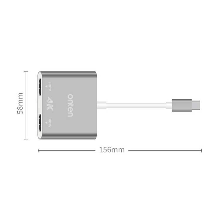 مبدل USB-C به HDMI اونتن مدل 9175B