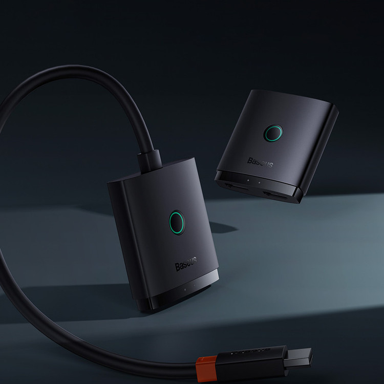 مبدل 1 در 2 HDMI بیسوس مدل AIRJOY