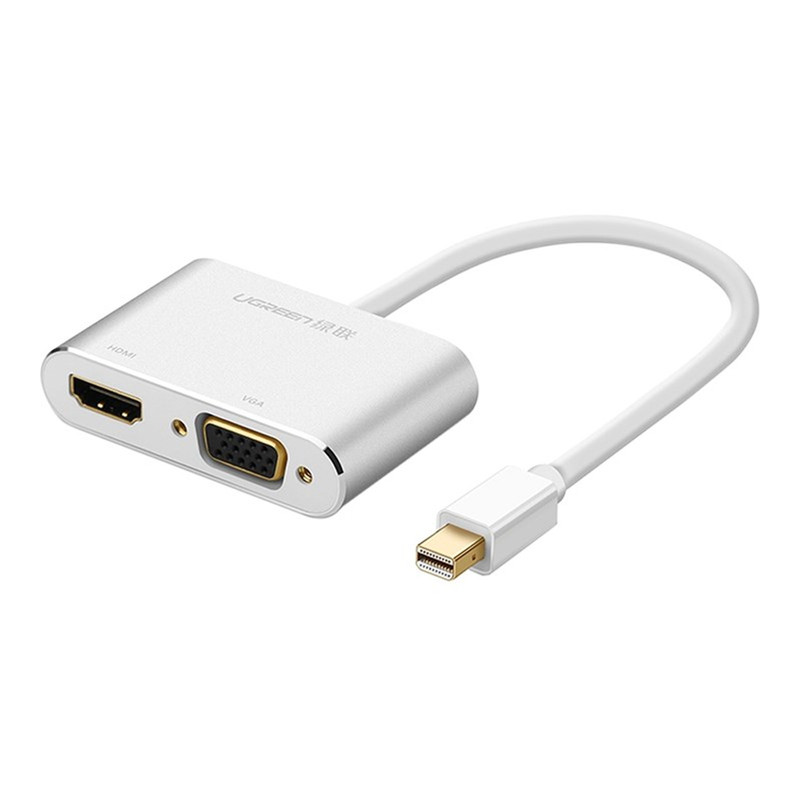 مبدل Mini Displayport به VGA/HDMI یوگرین مدل 20421