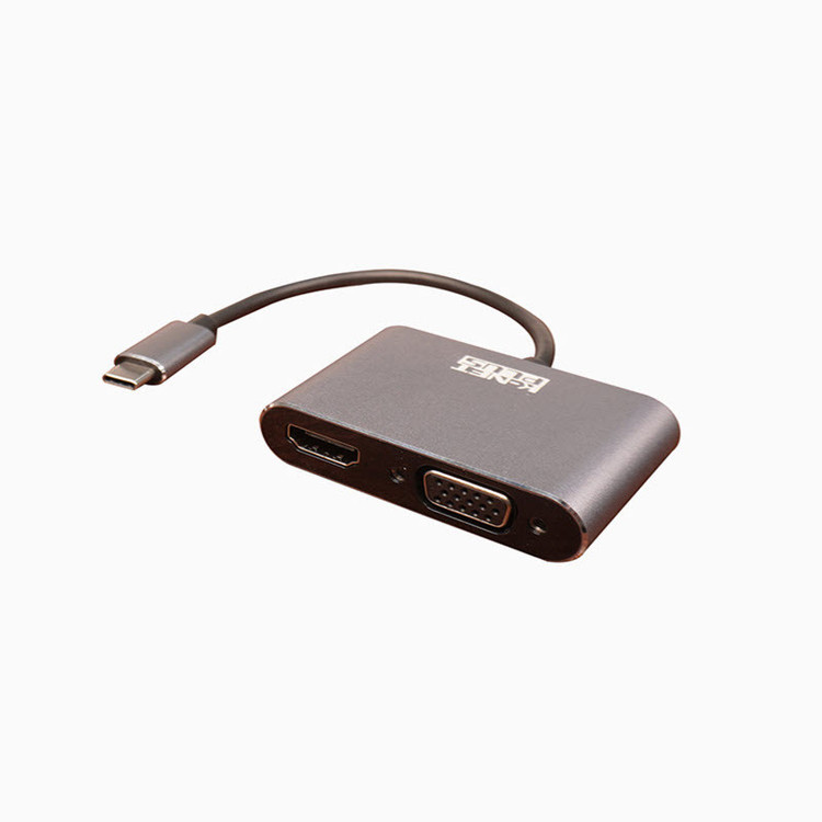 مبدل USB-C به VGA کی نت پلاس مدل KP-COCM2HV02