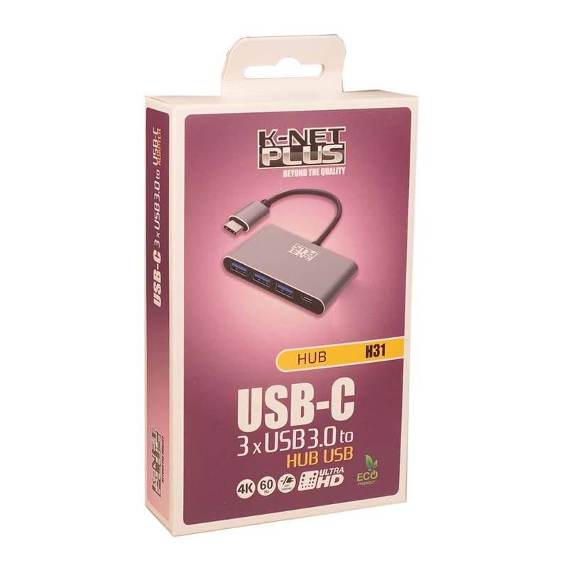 مبدل Type C به USB 3.0 کی نت پلاس مدل KP-HUCMH3102