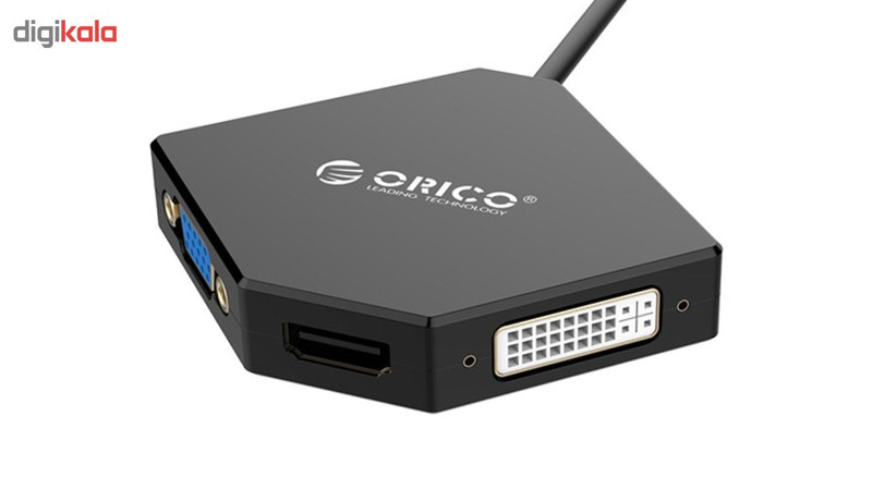 مبدل Mini DisplayPort به VGA/HDMI/DVI اوریکو مدل DMP-HDV3S