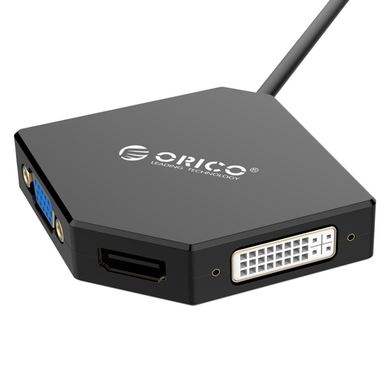 مبدل Mini DisplayPort به VGA/HDMI/DVI اوریکو مدل DMP-HDV3S