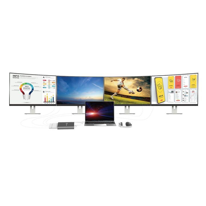 مبدل USB-C به HDMI جی فایو کیرییت مدل LCA366
