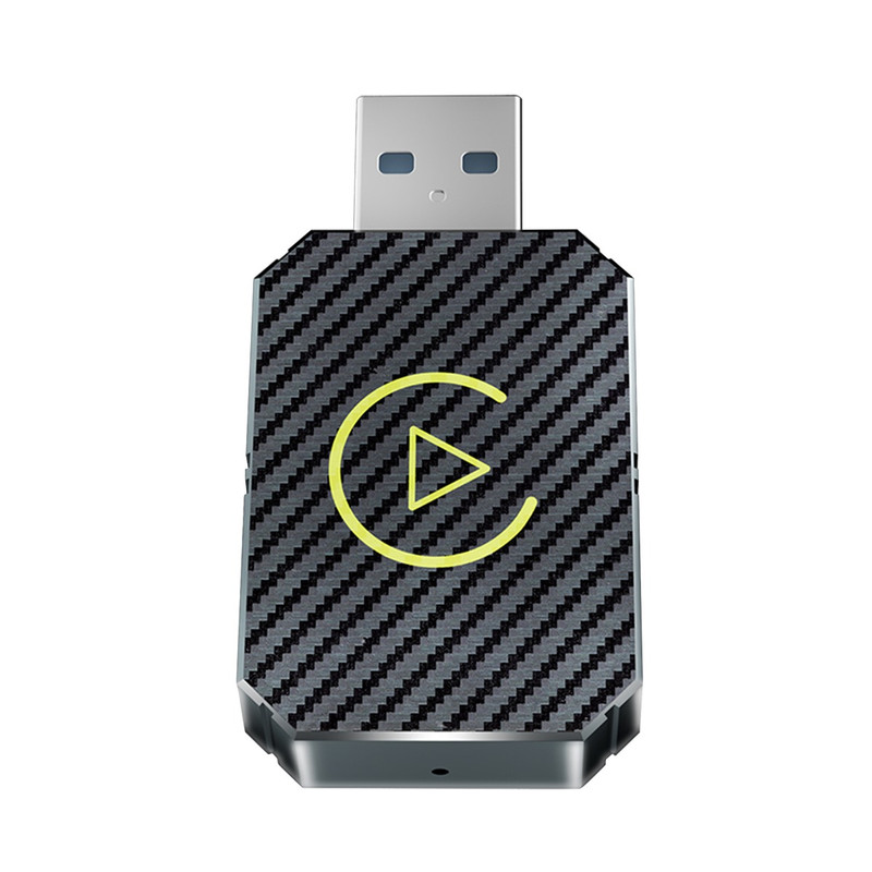 کارپلی و اندروید اتو مدل Wireless CarPlay/Android Auto Q1M به همراه مبدل USB به USB-C