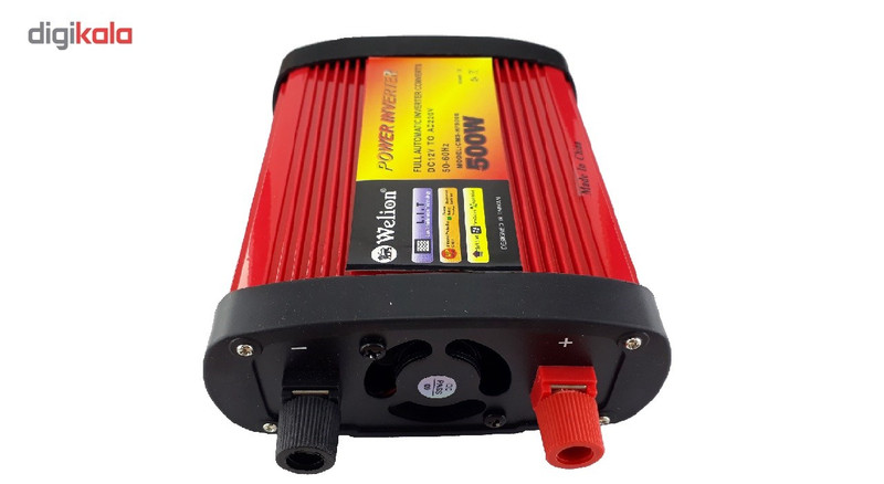مبدل برق خودرو ویلیون مدل 12V-TO-220V-500W