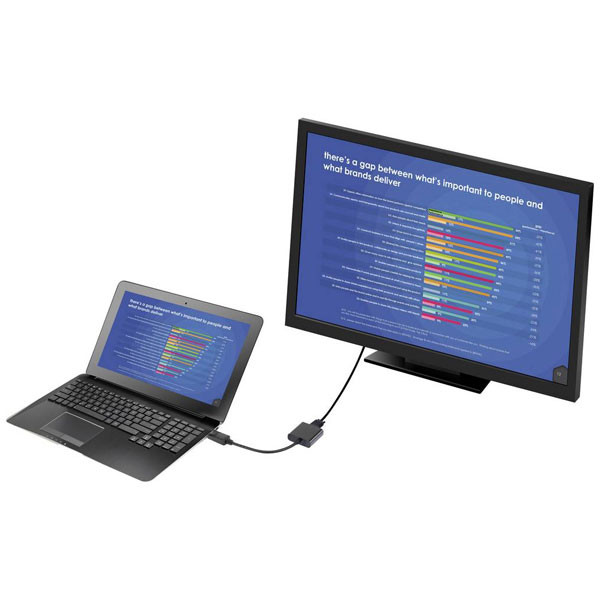 مبدل Display Port به VGA فرانت مدل FN-DP2V