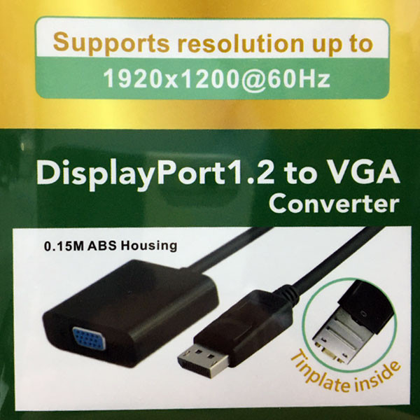 مبدل Display Port به VGA فرانت مدل FN-DP2V