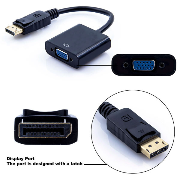مبدل Display Port به VGA فرانت مدل FN-DP2V