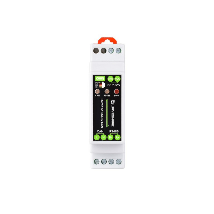 مبدل صنعتی ESP32-S3 به RS485 / CAN ویوشیر مدل ESP32-S3-RS485-CAN